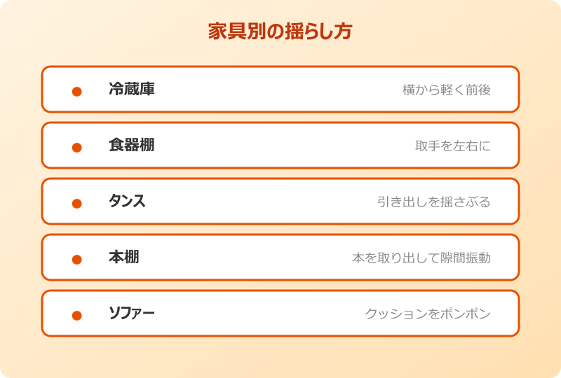 ゴキブリ 家具 揺らす おびき出し