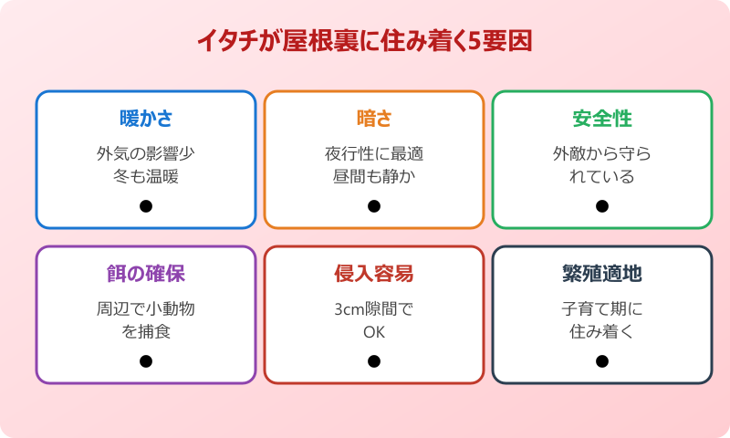 イタチ 追い出し タイミング 注意