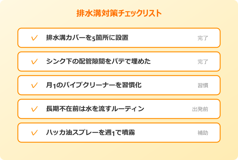 ゴキブリ 排水溝から上がってくる ハーブで忌避